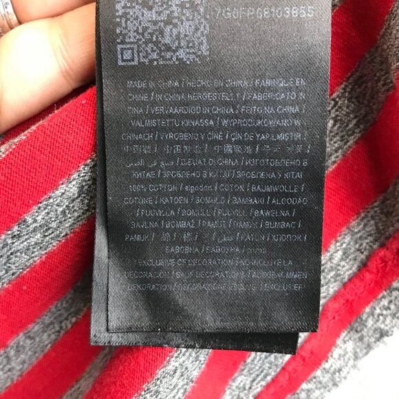 Vintage GUESS Originals Men's M‎ Los Angeles Striped Shirt Short Sleeve - Picture 7 of 10